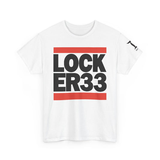 Locker33 Chest Graphic White T-Shirt