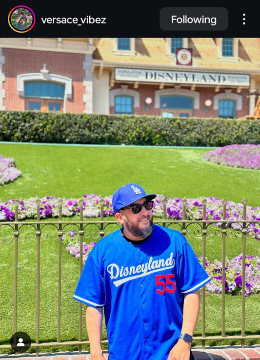 Disneyland Baseball Jersey (Dodgers Blue)