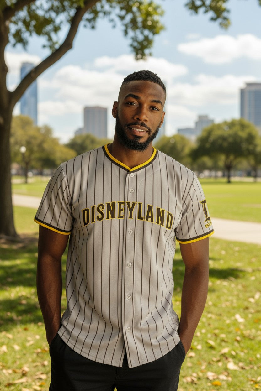 Disneyland Embroidered Jersey! (Padres Style - Limited to stock on hand)