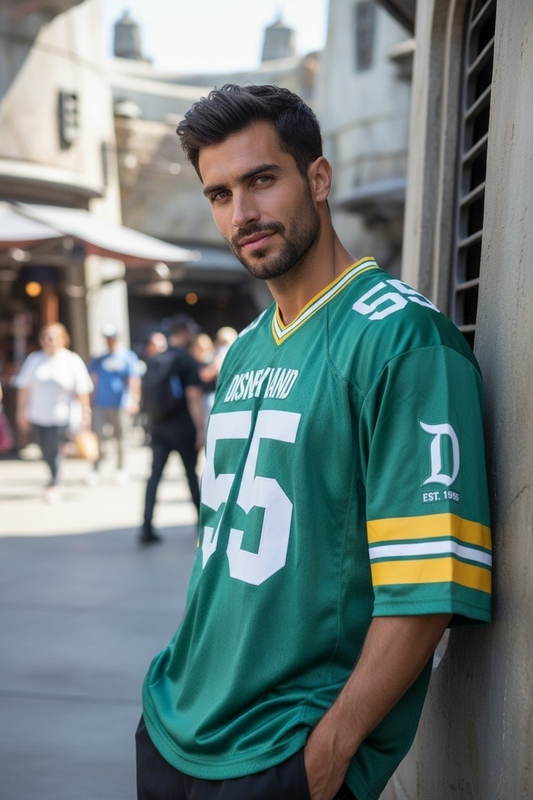 Football Jersey (Green & Gold Throwback)