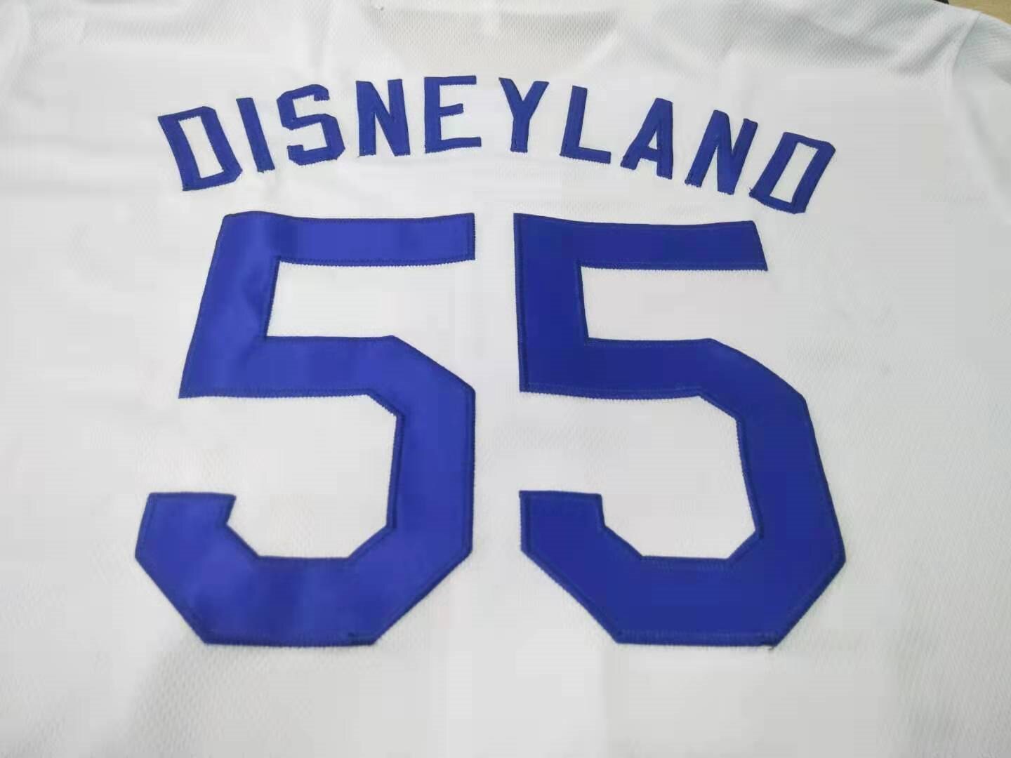 Disneyland Baseball Jersey (Dodgers White)