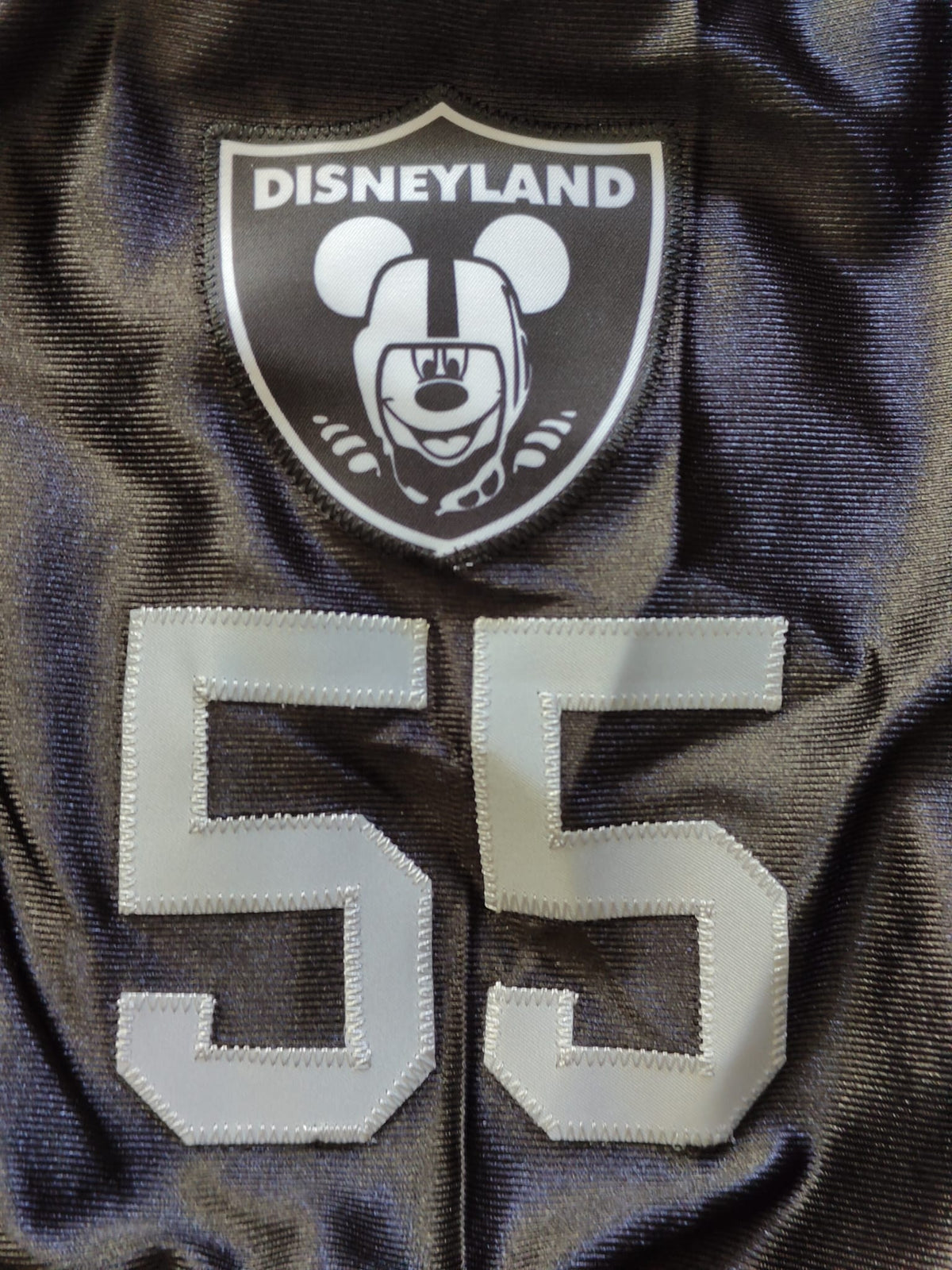 Football Jersey (Silver & Black Throwback)