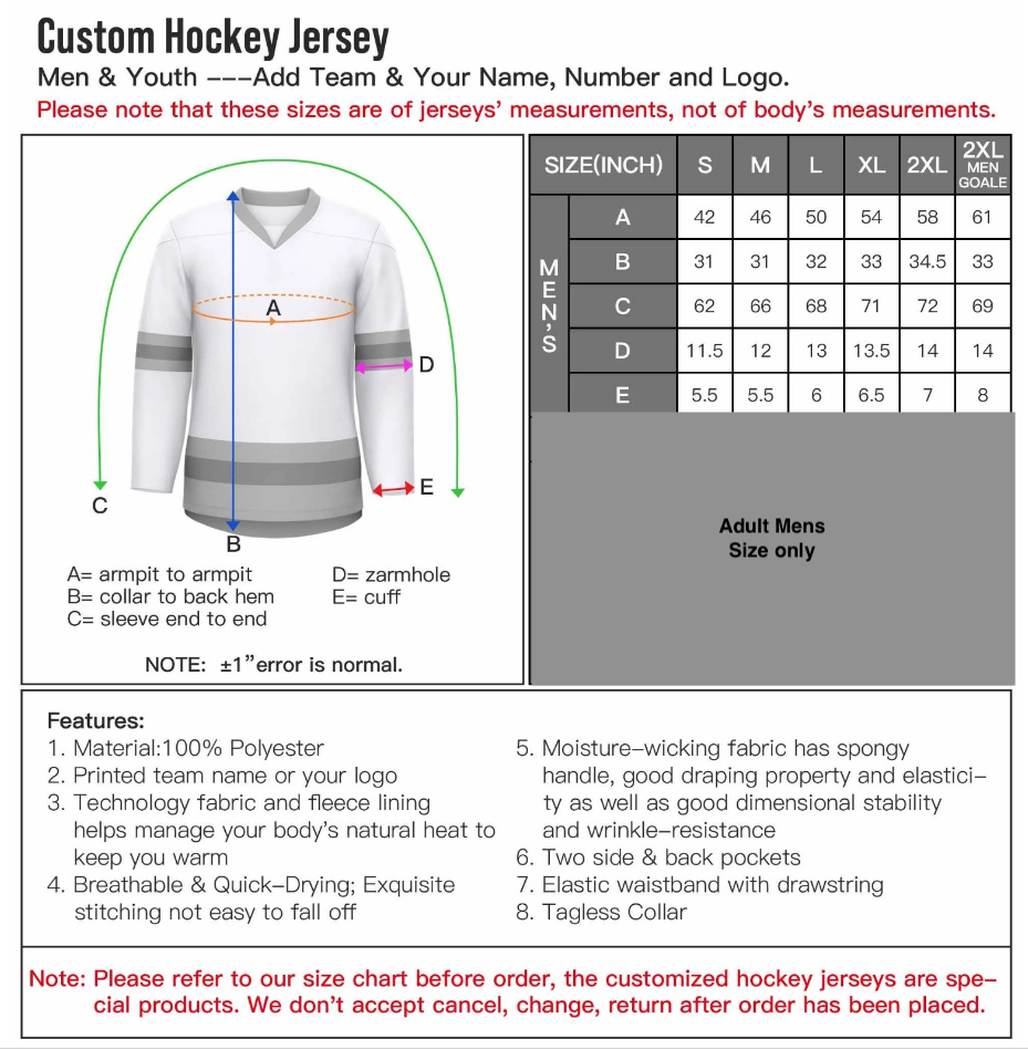 Disneyland Embroidered Hockey Jersey (Kings Style)