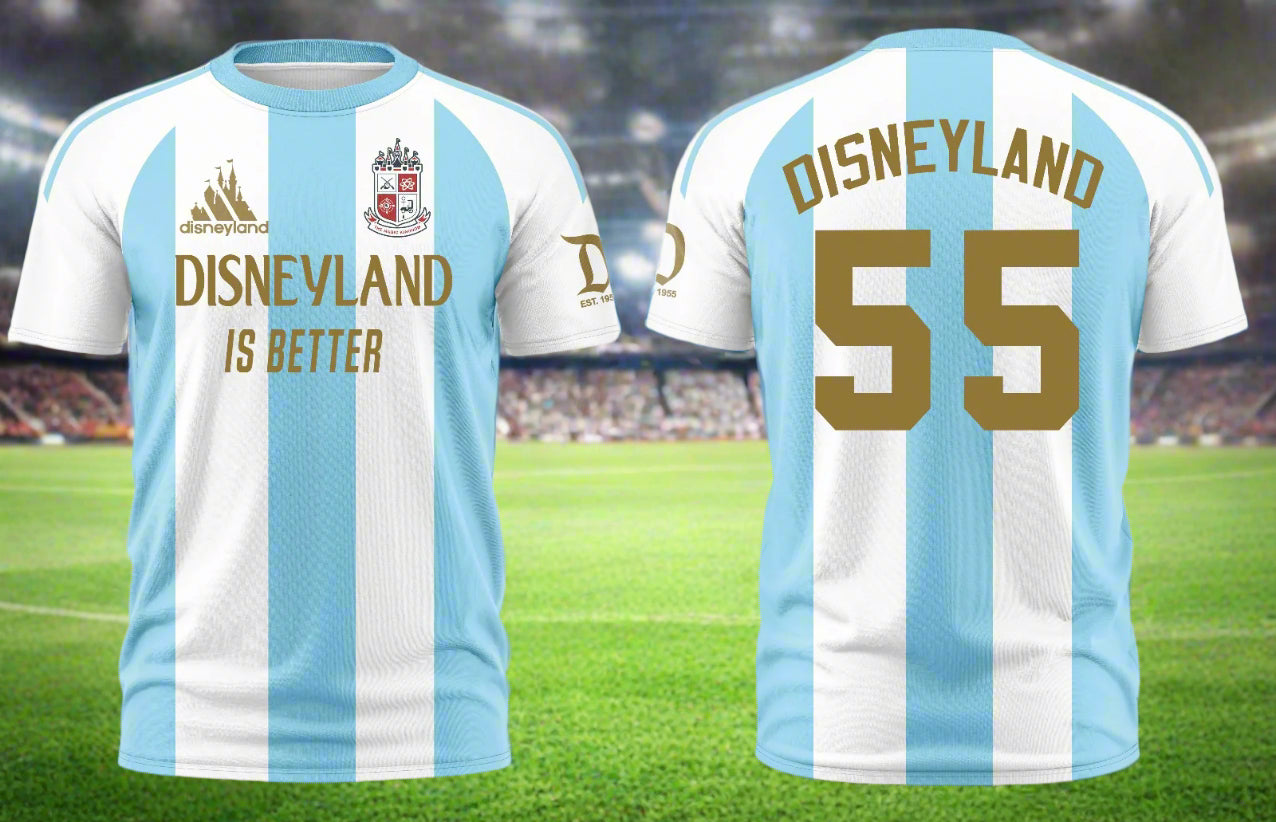 Disneyland Argentina (messi style) Soccer Jersey