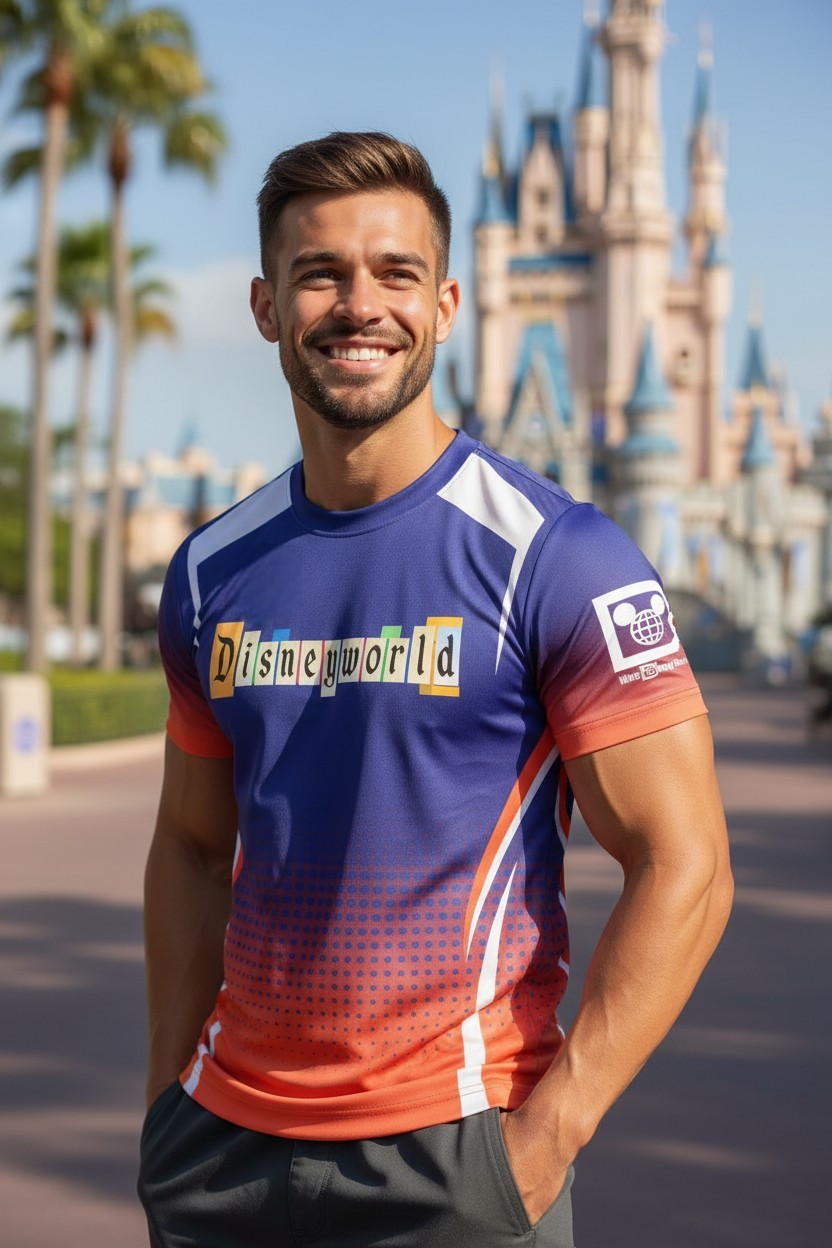 Disney World Soccer Jersey (Marquee) Slim fit