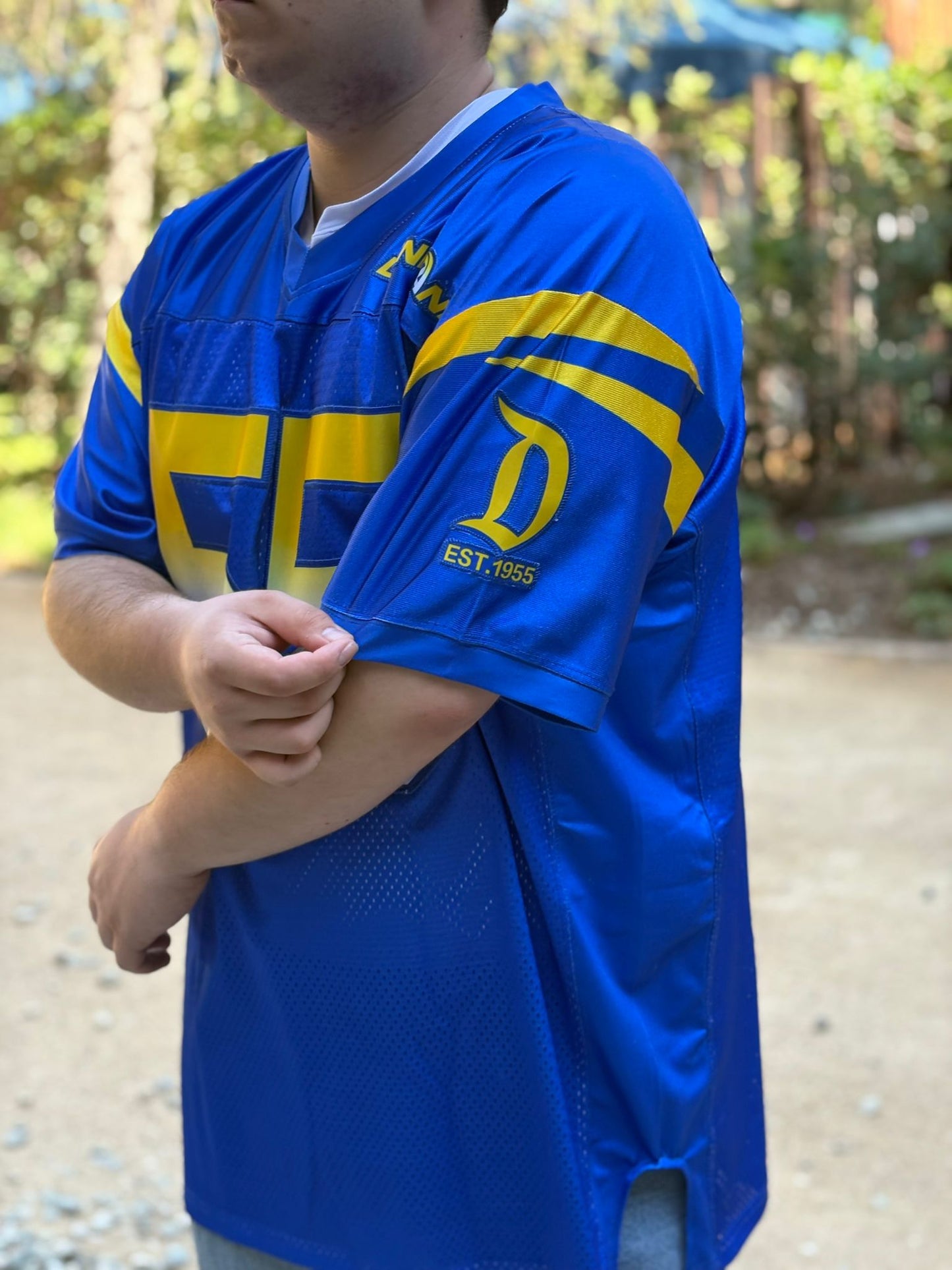 Disneyland Football Jersey (Rams Throwback Style)