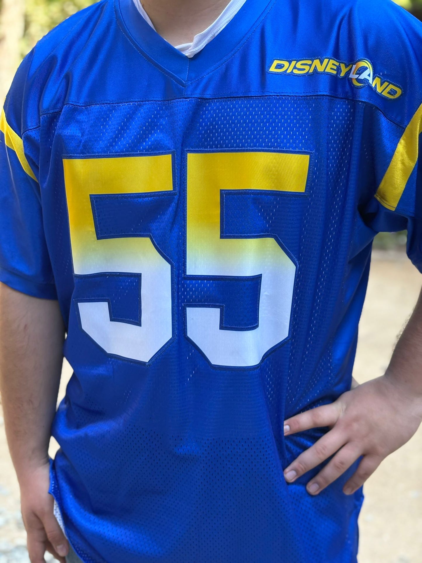 Disneyland Football Jersey (Rams Throwback Style)