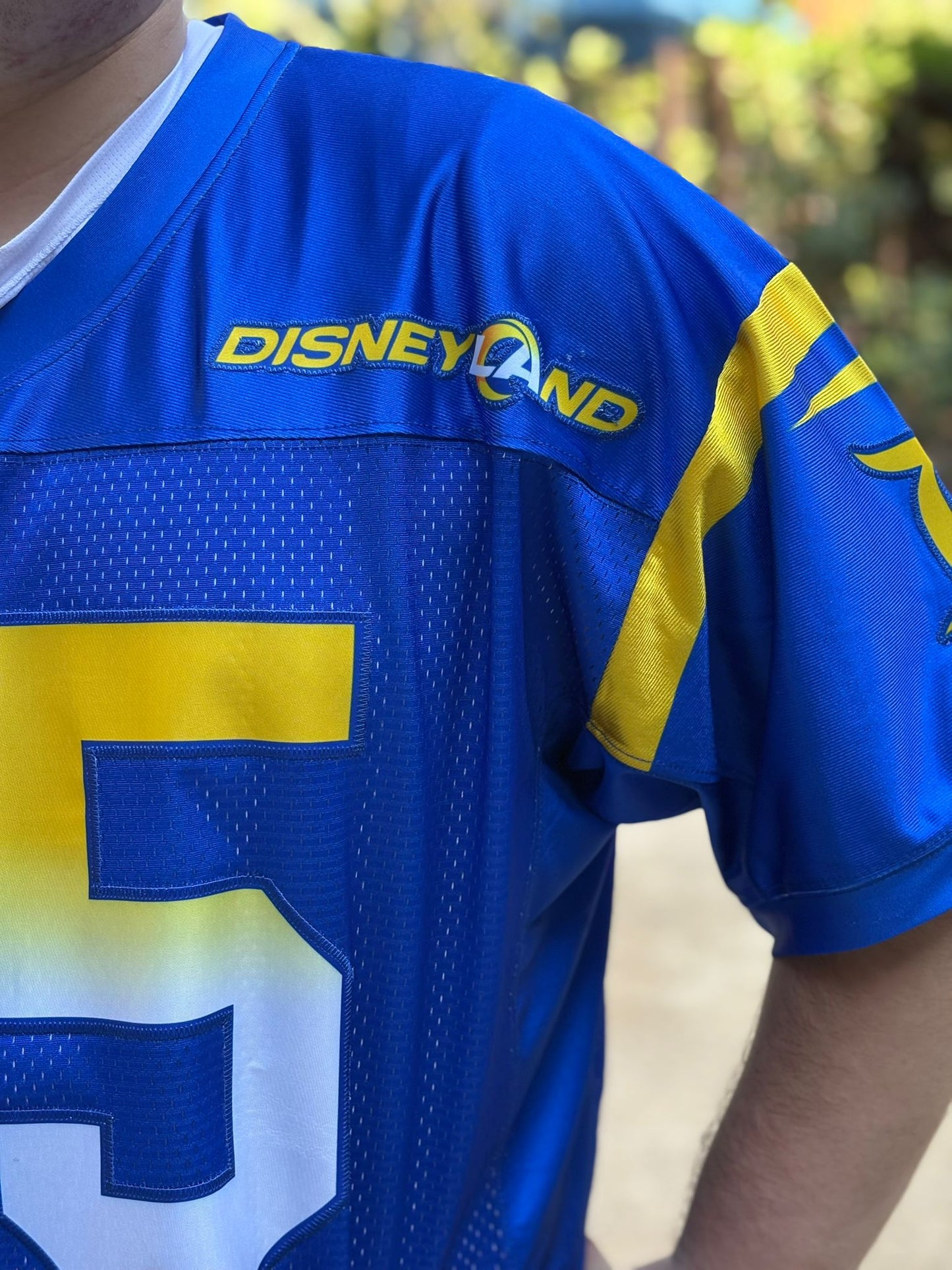 Disneyland Football Jersey (Rams Throwback Style)