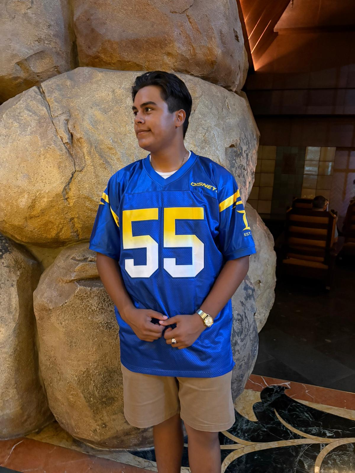 Disneyland Football Jersey (Rams Throwback Style)