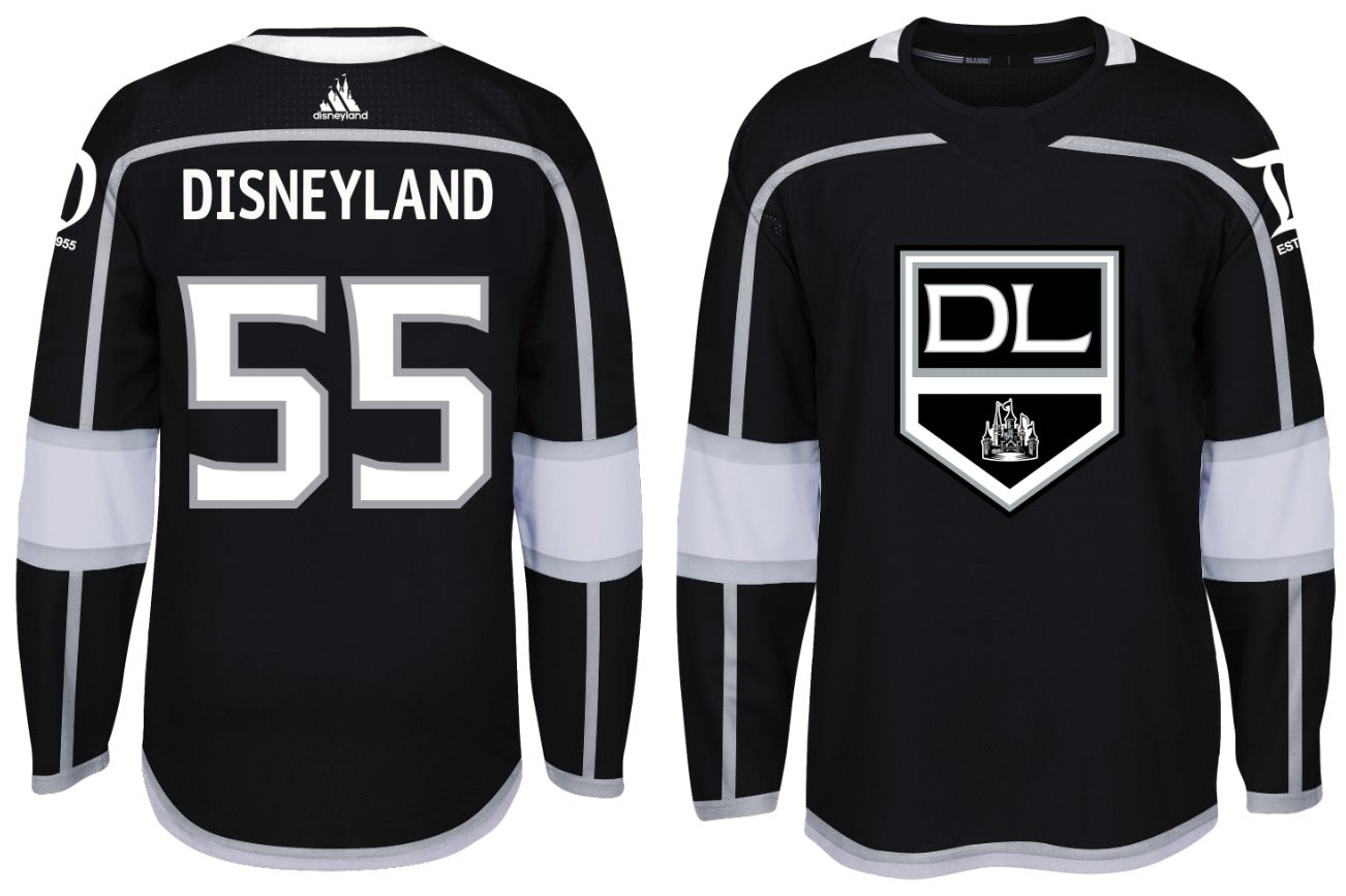 Disneyland Embroidered Hockey Jersey (Kings Style)