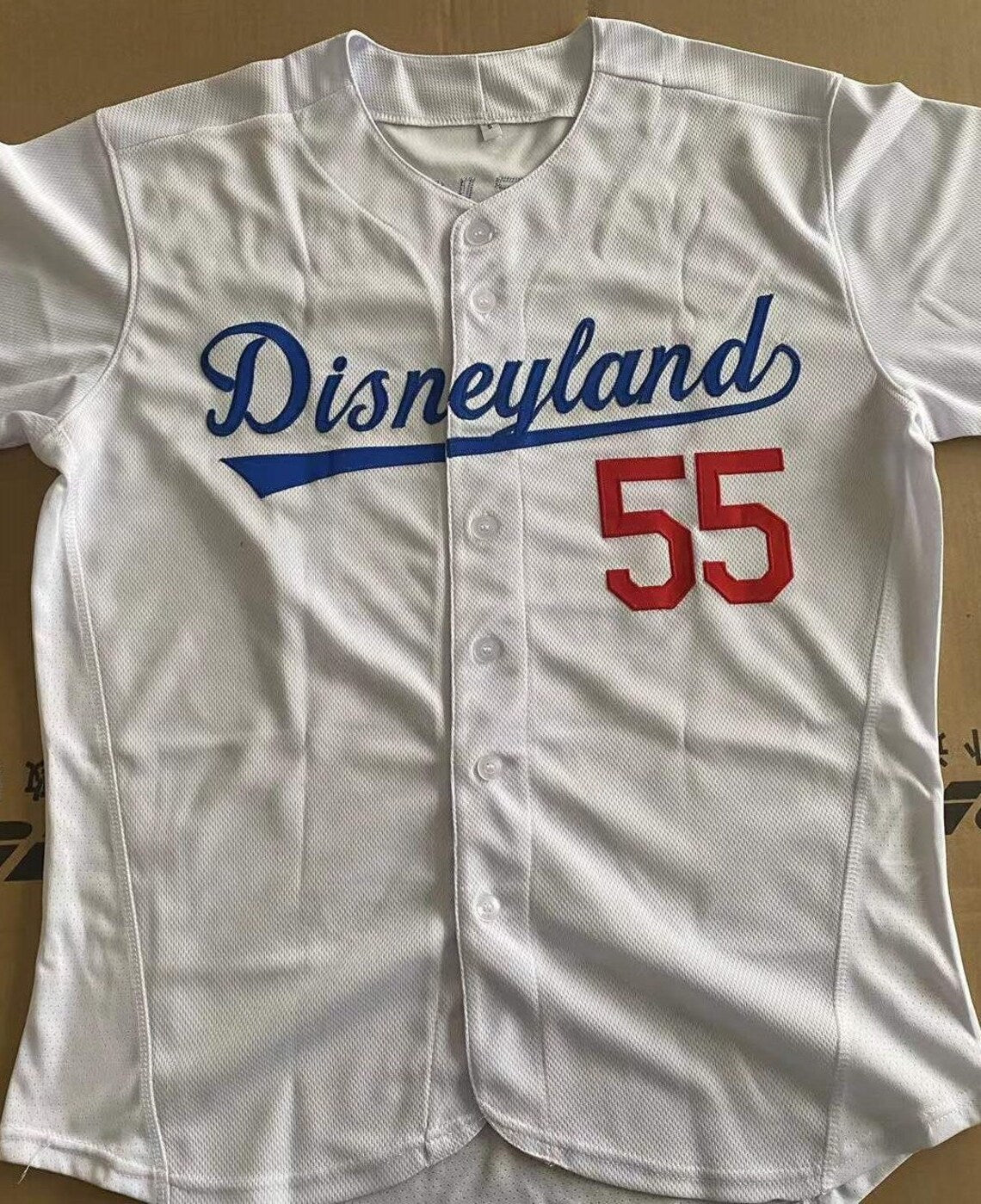 Disneyland Baseball Jersey (Dodgers White)