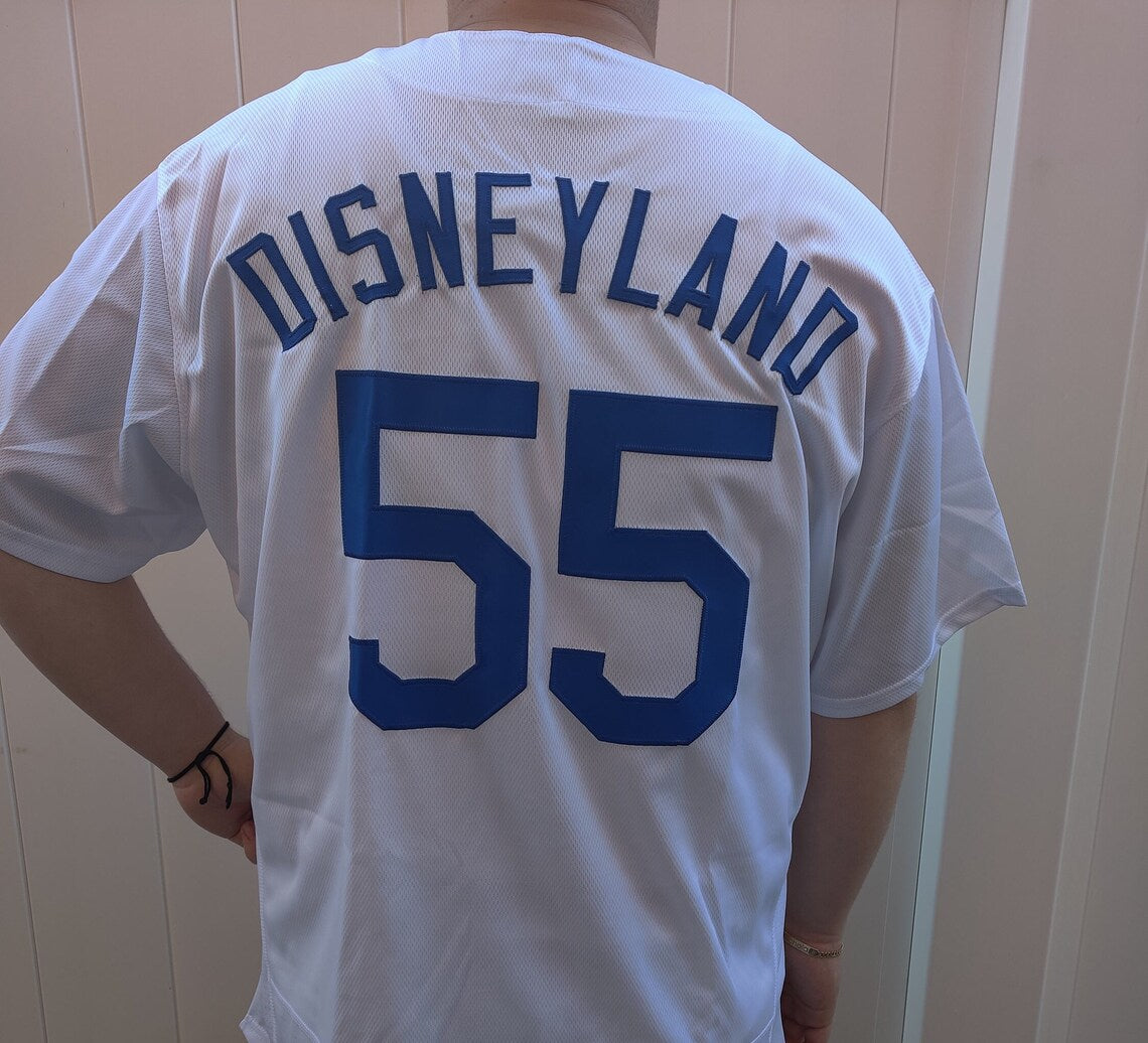 Disneyland Baseball Jersey (Dodgers White)