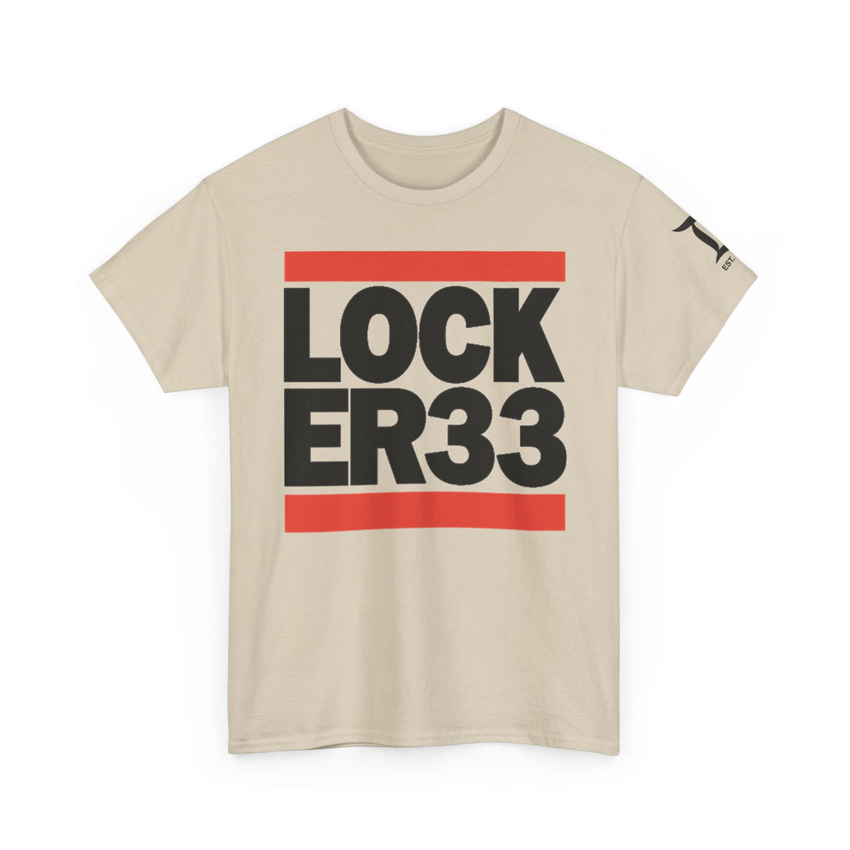 Locker33 Chest Graphic White T-Shirt