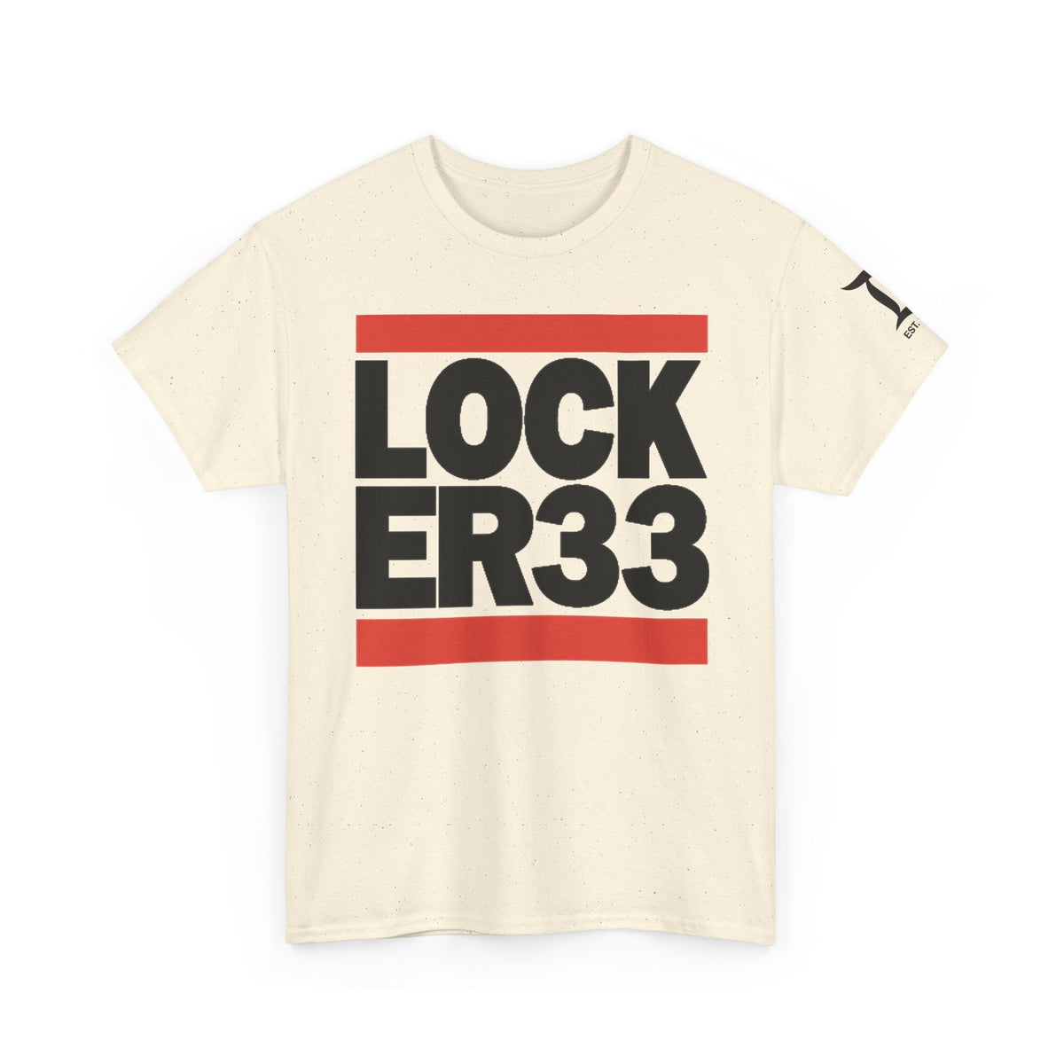 Locker33 Chest Graphic White T-Shirt