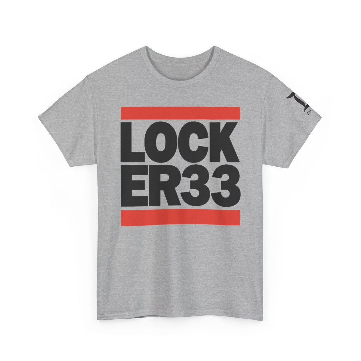 Locker33 Chest Graphic White T-Shirt