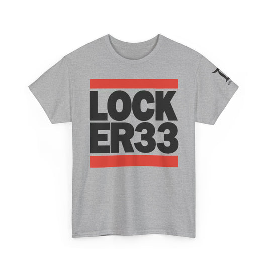 Locker33 Chest Graphic White T-Shirt