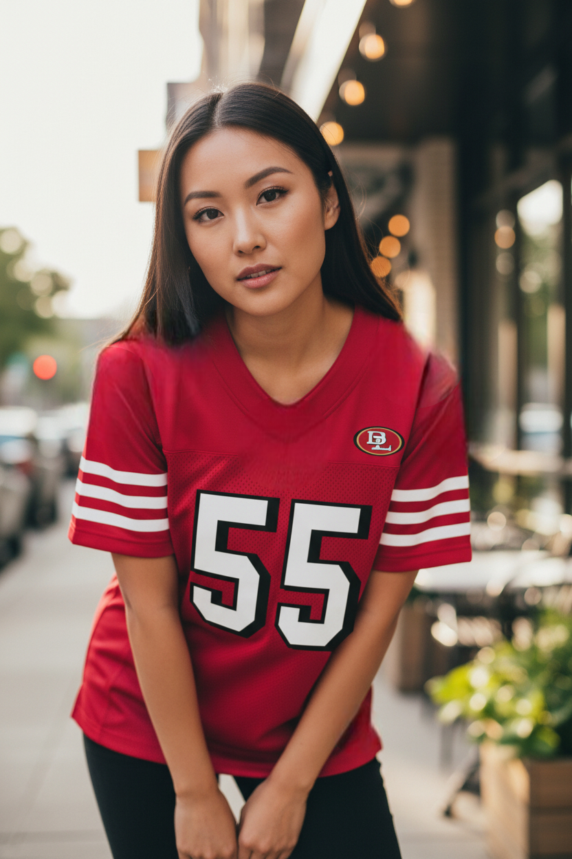 Disneyland Football Jersey (49ers Throwback Style)