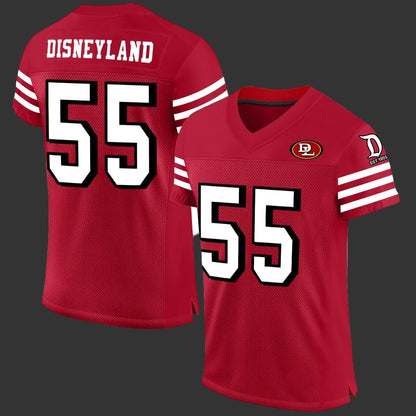 Disneyland Football Jersey (49ers Throwback Style)