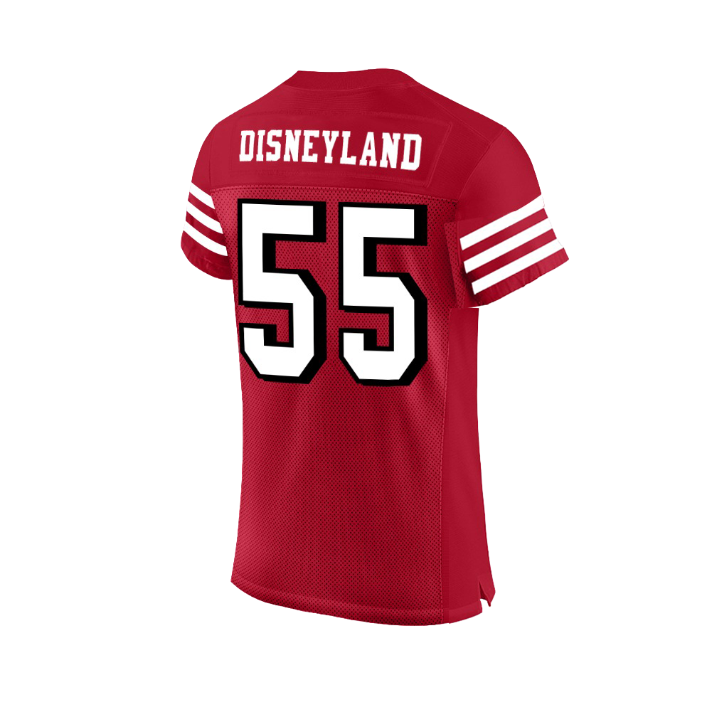 Disneyland Football Jersey (49ers Throwback Style)