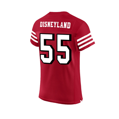 Disneyland Football Jersey (49ers Throwback Style)