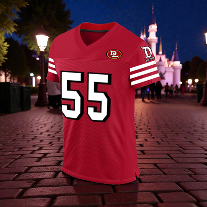 Disneyland Football Jersey (49ers Throwback Style)