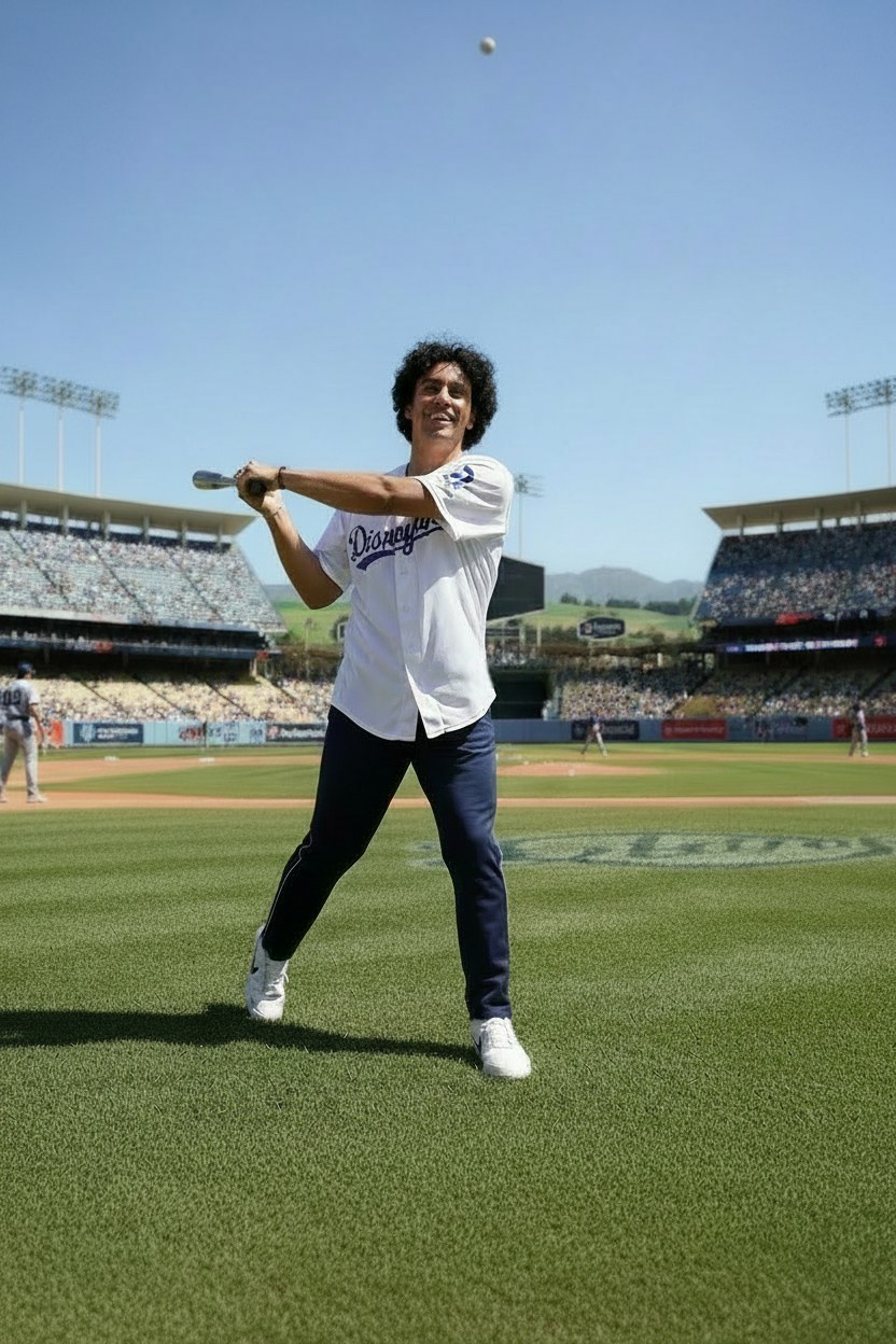 Baseball Jersey (Dodgers White)