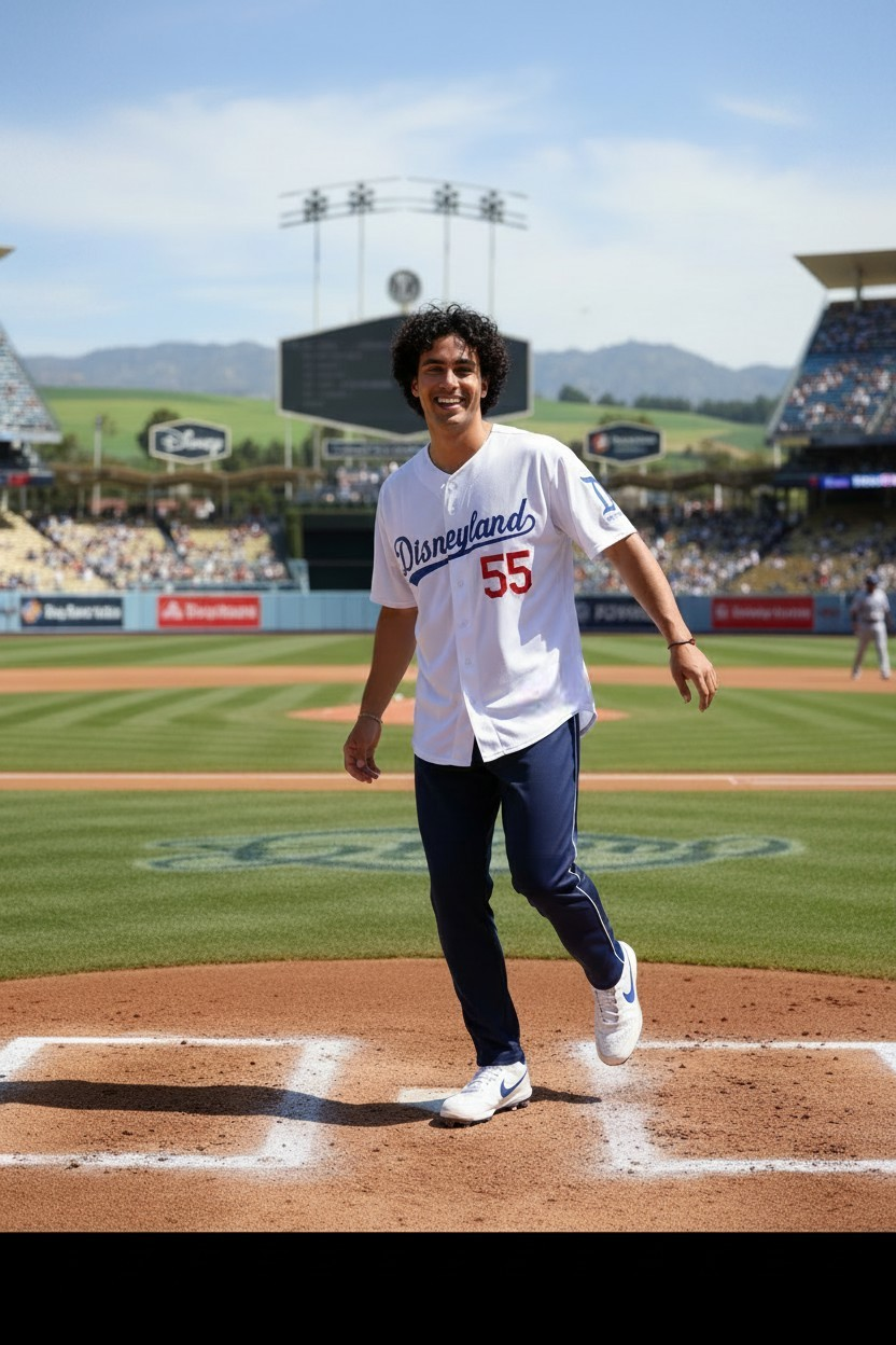 Baseball Jersey (Dodgers White)