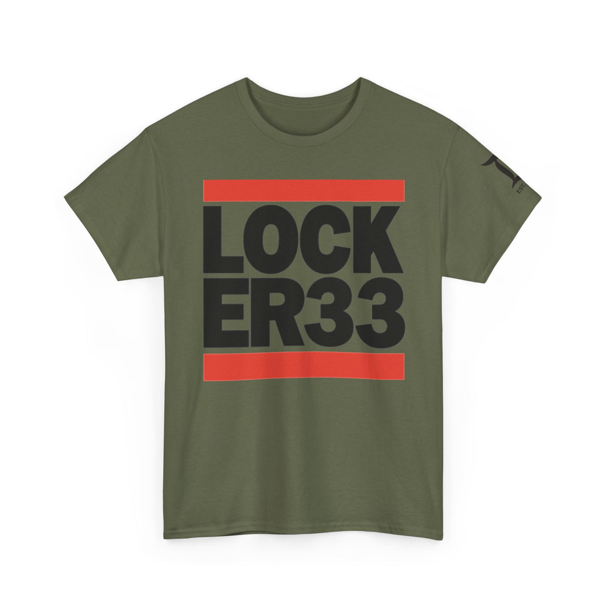 Locker33 Chest Graphic White T-Shirt