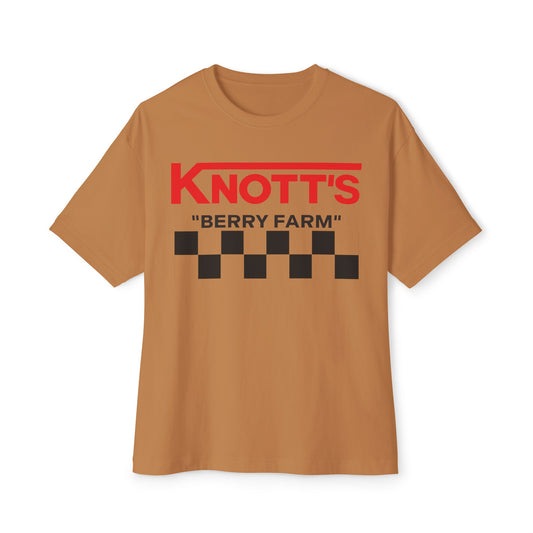 Knott's Berry Farm (style) Unisex Oversized Boxy Tee