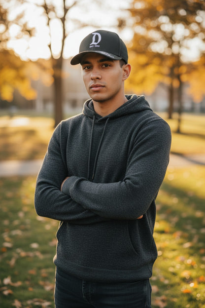 Disneyland Big "D" FlexFit Baseball Cap (Black)