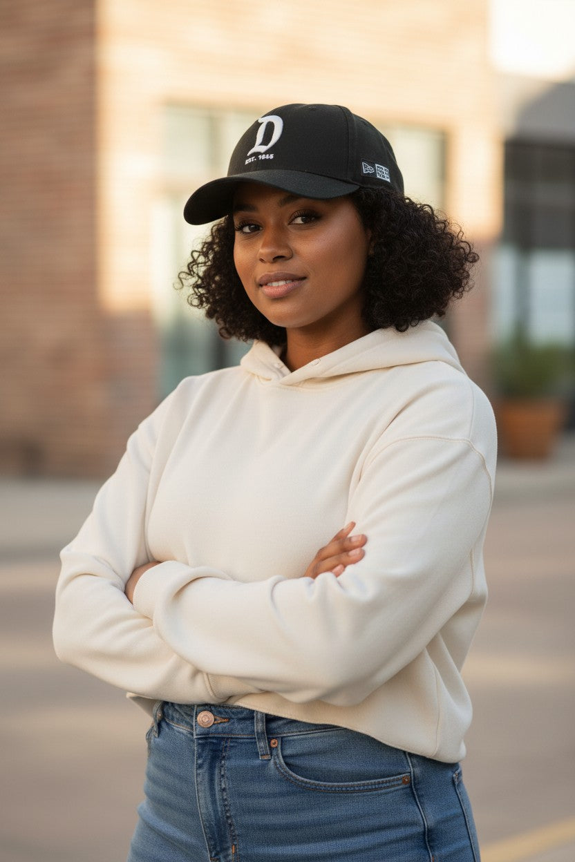 Disneyland Big "D" FlexFit Baseball Cap (Black)