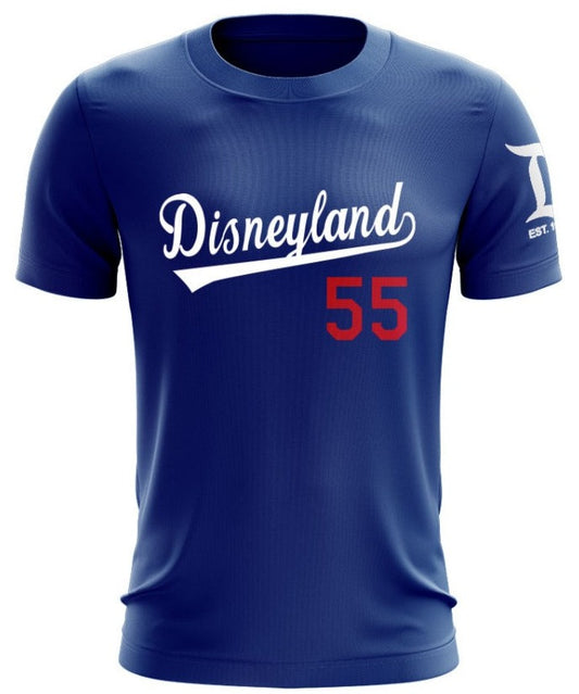 Disneyland Soccer Jersey (Blue Dodger Style) Slim fit