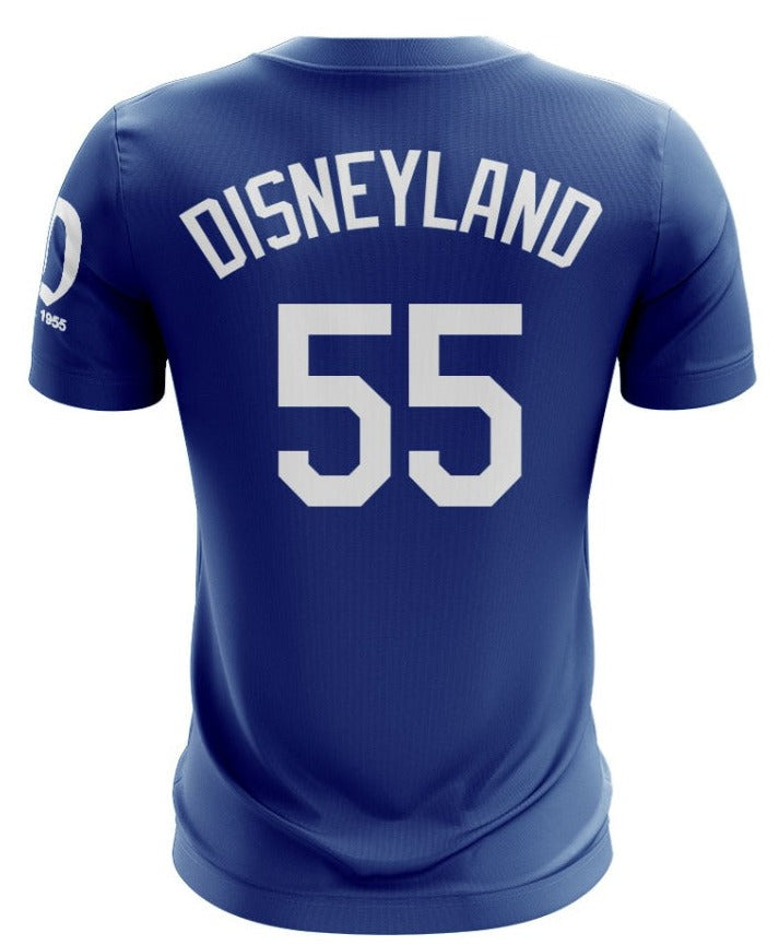 Disneyland Soccer Jersey (Blue Dodger Style) Slim fit