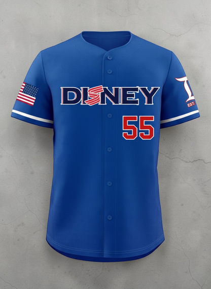 Disneyland Patriotic USA 250 Baseball Jersey (American True Blue)