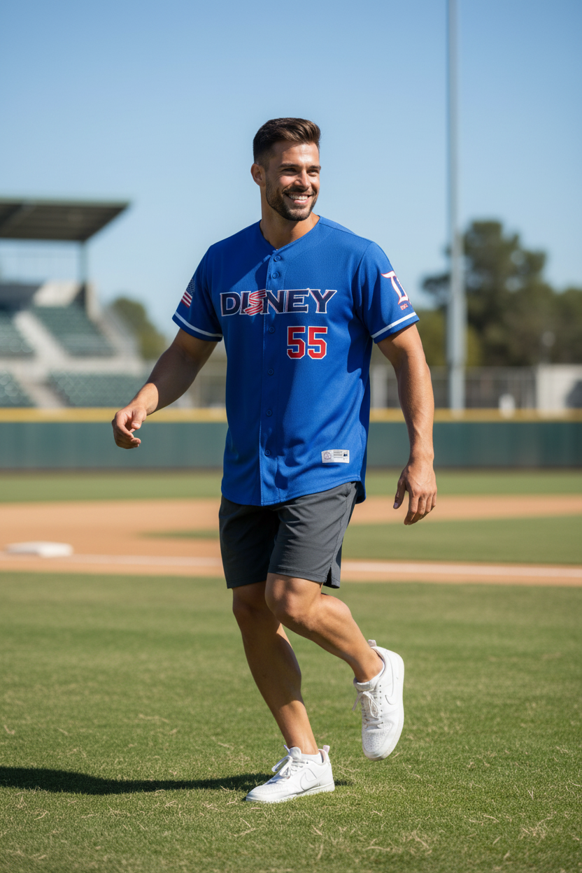 Disneyland Patriotic USA 250 Baseball Jersey (American True Blue)