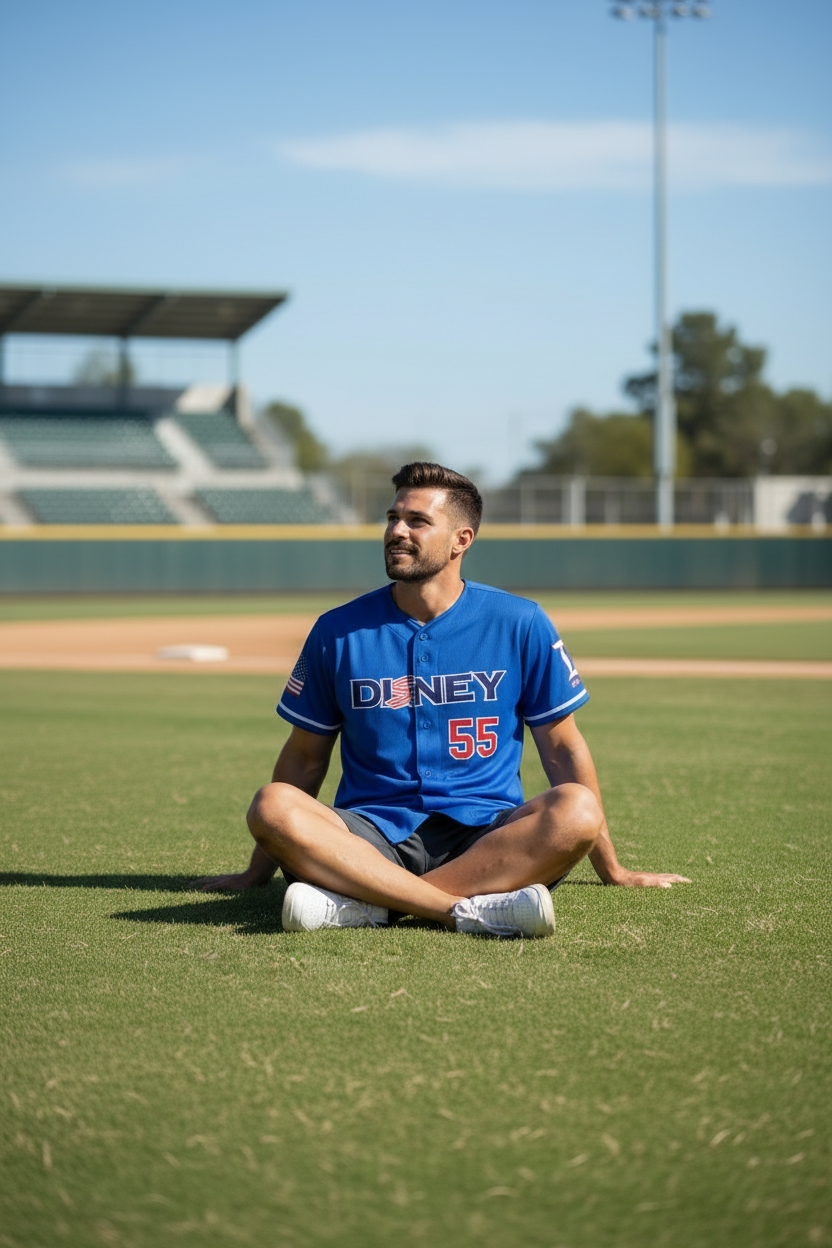 Disneyland Patriotic USA 250 Baseball Jersey (American True Blue)