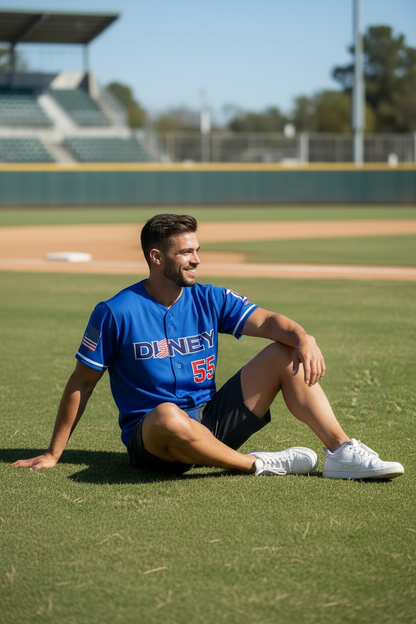 Disneyland Patriotic USA 250 Baseball Jersey (American True Blue)