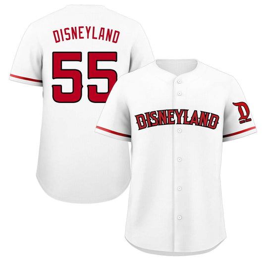 Disneyland Baseball Jersey (Angels White)