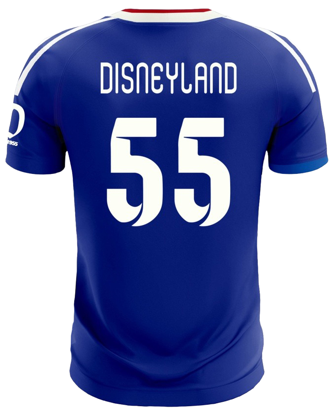 Disneyland (Japan Style) Soccer Jersey