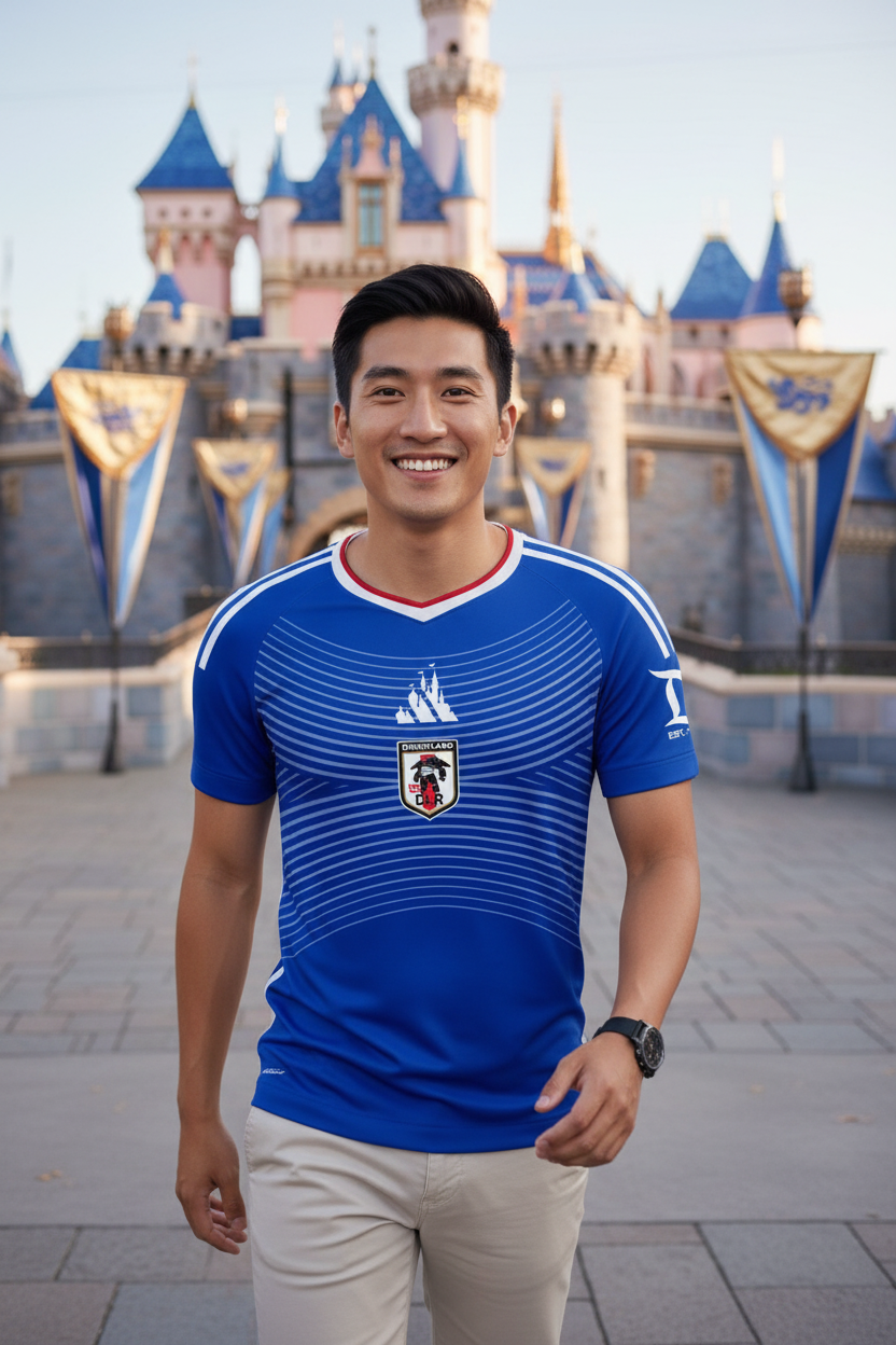 Disneyland (Japan Style) Soccer Jersey