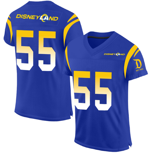 Disneyland Football Jersey (Rams Throwback Style)
