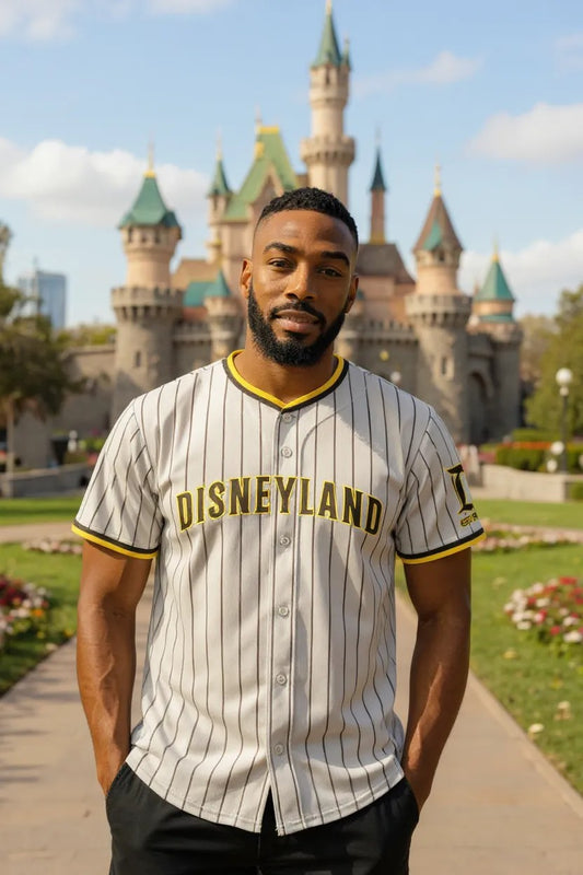 Disneyland Embroidered Jersey! (Padres Style - Limited to stock on hand)