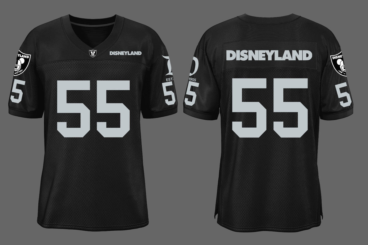 Football Jersey (Silver & Black Throwback)