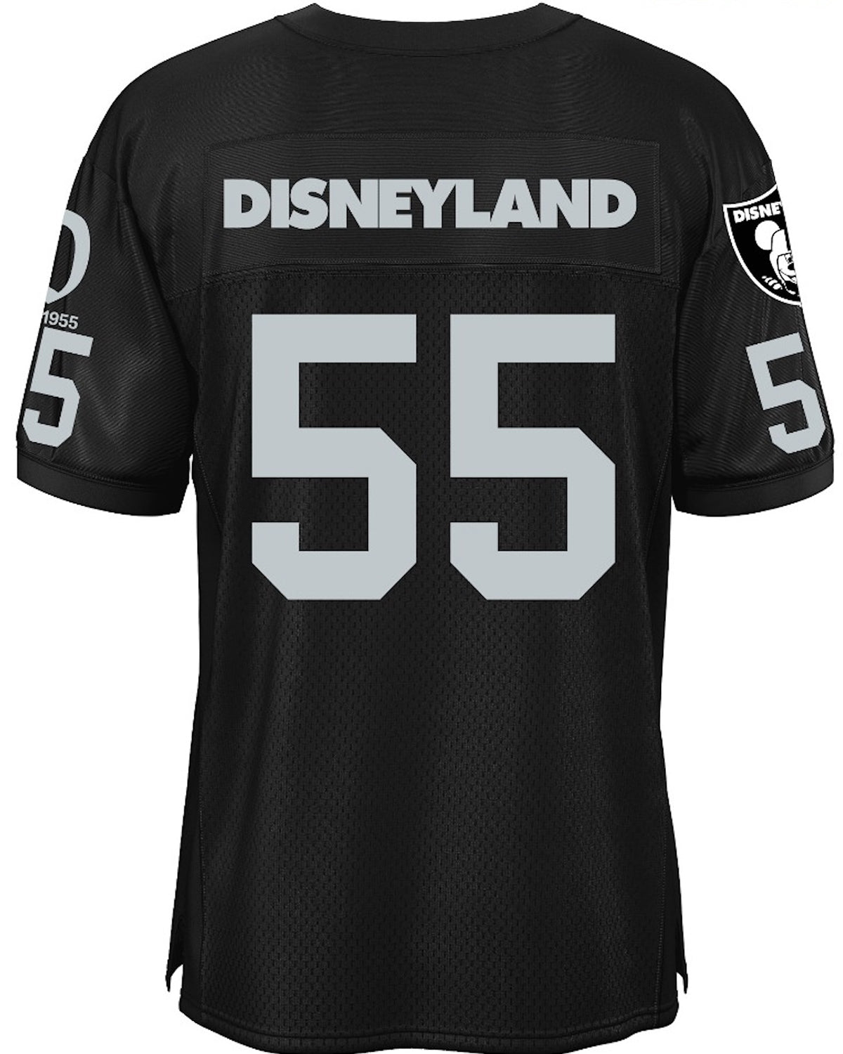 Disneyland Football Jersey (Raiders Loyal Silver & Black)
