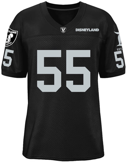 Disneyland Football Jersey (Raiders Loyal Silver & Black)