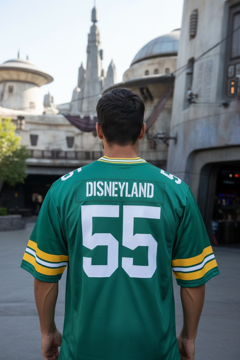 Football Jersey (Green & Gold Throwback)