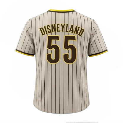 Disneyland Embroidered Jersey! (Padres Style - Limited to stock on hand)