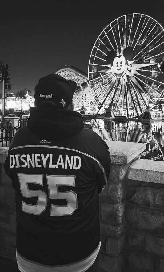 Disneyland Embroidered Hockey Jersey (Kings Style)