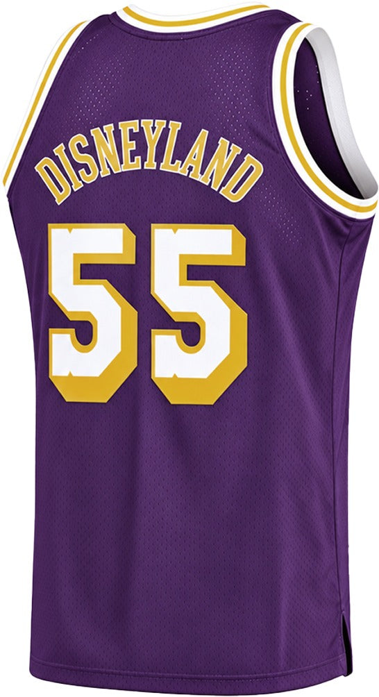 Basketball Jersey Embroidered Jersey (Lakers Purple & Gold)