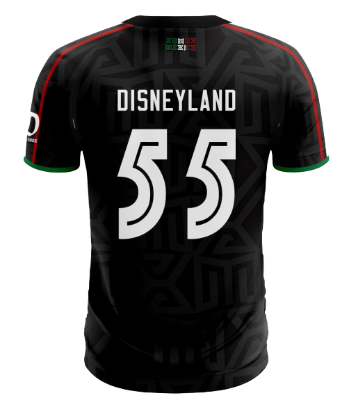 Mexico Soccer Jersey (Black) fitted style